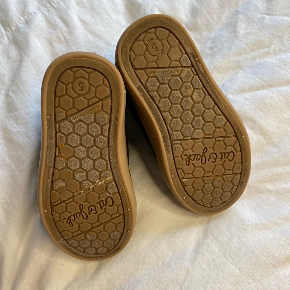 Brown &Blue shoes toddler 5 velcro - Picture 3 of 4